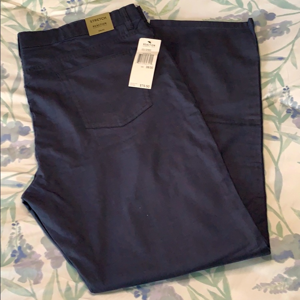 NEW WITH TAG REACTION KENNETH COLE MEN PANTS 38/30